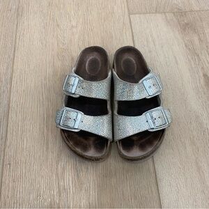 Birkenstock Arizona Glitter Double Strap Sandals